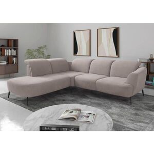 Sit & More ROHOVÁ SEDAČKA, textil, šedobéžová obraz