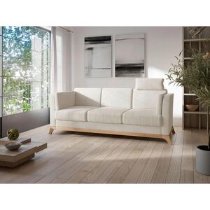 Sit & More TŘÍMÍSTNÁ POHOVKA, textil, krémová obraz