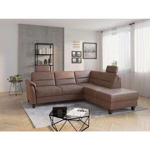 Sit & More ROHOVÁ SEDAČKA, textil, barvy lískového ořechu obraz