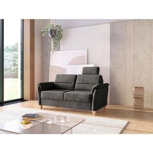 Sit & More TŘÍMÍSTNÁ POHOVKA, textil, černá obraz