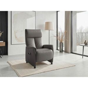 Sit & More RELAXAČNÍ KŘESLO, kůže, mokka obraz