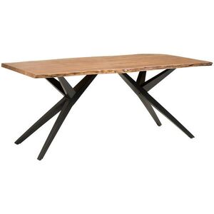 P & B JÍDELNÍ STŮL, akácie, černá, barvy vlašských ořechů, 180/90/76 cm obraz