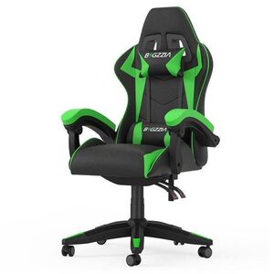 Rattantree HERNÍ-ŽIDLE ergonomická, nastavitelné opěradlo, polštářky – Zelená obraz