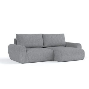 AltaBeds ROHOVÁ SEDAČKA OMARI, textil, Šedá obraz