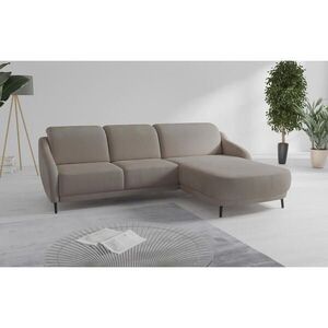 Sit & More ROHOVÁ SEDAČKA, textil, barvy lískového ořechu obraz