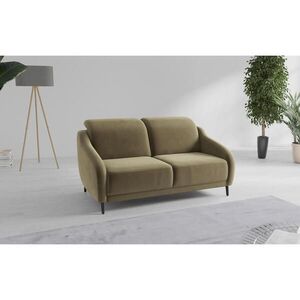 Sit & More TŘÍMÍSTNÁ POHOVKA, textil, olivově zelená obraz