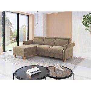 Sit & More ROHOVÁ SEDAČKA, textil, světle hnědá obraz