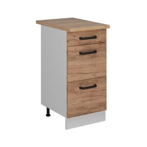 Vicco SPODNÍ SKŘÍŇKA KUCHYŇSKÉ LINKY R-Line Zlatý mocný dub 40 cm PD Dub obraz