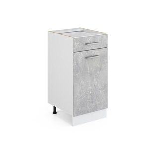 Vicco SPODNÍ SKŘÍŇKA KUCHYŇSKÉ LINKY R-Line Beton 40 cm bez pracovní desky obraz