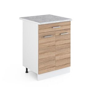 Vicco SPODNÍ SKŘÍŇKA KUCHYŇSKÉ LINKY R-Line Sonoma 60 cm se zásuvkou a pracovní deskou obraz