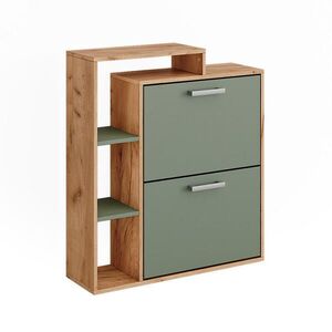 Vicco BOTNÍK Orlando Dub Goldkraft/zelená 80 x 90 cm obraz