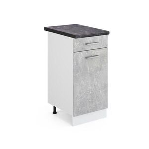 Vicco SPODNÍ SKŘÍŇKA KUCHYŇSKÉ LINKY R-Line Beton 40 cm , PD Antracit obraz