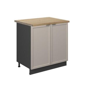 Vicco SKŘÍŇKA POD DŘEZ Fame-Line GreyBeige 80 cm , PD Dub obraz