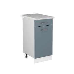 Vicco SPODNÍ SKŘÍŇKA KUCHYŇSKÉ LINKY R-Line Modrošedá 40 cm s pracovní deskou obraz