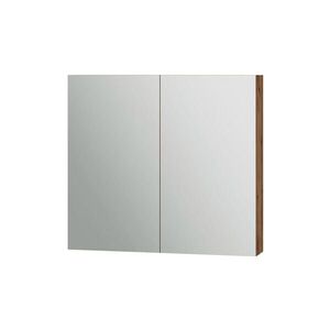 Vicco KOUPELNOVÁ ZRCADLOVÁ SKŘÍŇKA Lotta Dub 79.7 x 73.2 cm se 2 dveřmi obraz