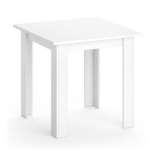 Vicco JÍDELNÍ STŮL Karlos Bílá 80 x 80 cm obraz