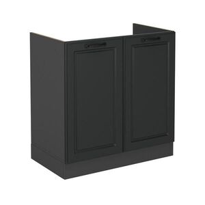 Vicco SKŘÍŇKA POD DŘEZ R-Line Antracitový venkovský dům 80 cm bez pracovní desky obraz
