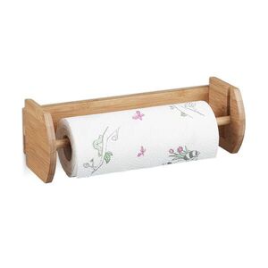 Relaxdays DRŽÁK přírodní bambus nástěnná montáž 37 cm obraz