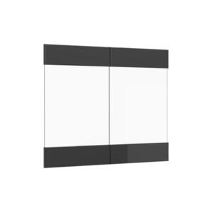 Vicco KUCHYŇSKÁ DVÍŘKA R-Line Antracitový vysoký lesk 79.2 x 59 cm nábytková čela pro závěsnou vitrínu obraz
