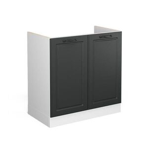 Vicco SKŘÍŇKA POD DŘEZ R-Line Antracitový venkovský dům 80 cm bez pracovní desky obraz