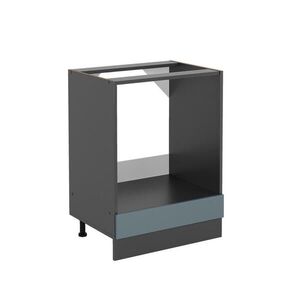 Vicco SKŘÍŇKA NA VESTAVĚNOU TROUBU R-Line Modrošedá 60 cm bez pracovní desky obraz