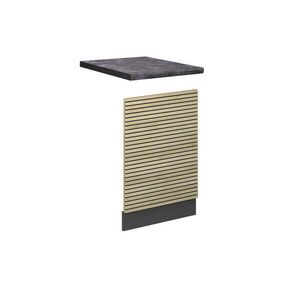 Vicco PŘEDNÍ PANEL Fame-Line Dubový panel 45 cm , PD Antracit obraz