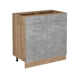 Vicco SPODNÍ SKŘÍŇKA KUCHYŇSKÉ LINKY R-Line Beton 80 cm bez pracovní desky obraz