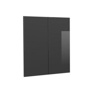 Vicco KUCHYŇSKÁ DVÍŘKA R-Line Antracitový vysoký lesk 59.2 x 59 cm nábytková čela pro závěsnou skříňku obraz