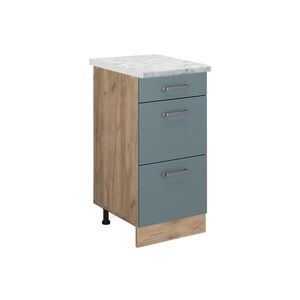 Vicco SPODNÍ SKŘÍŇKA KUCHYŇSKÉ LINKY R-Line Modrošedá 40 cm PD Mramor obraz