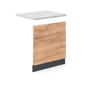 Vicco PŘEDNÍ PANEL R-Line Zlatý mocný dub 60 cm , PD Mramor obraz