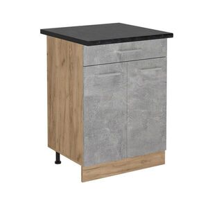 Vicco SPODNÍ SKŘÍŇKA KUCHYŇSKÉ LINKY R-Line Beton 60 cm se zásuvkou, PD Antracit obraz