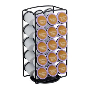 Relaxdays STOJAN Černý na 30 K-Cups obraz