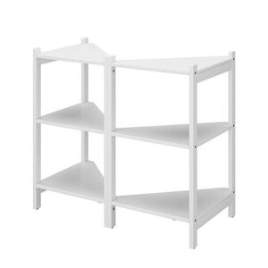 Vicco TOALETNÍ STOLEK PRO UMYVADLO Zeno Bílá 68 x 60.5 cm Sada 2 kusů obraz