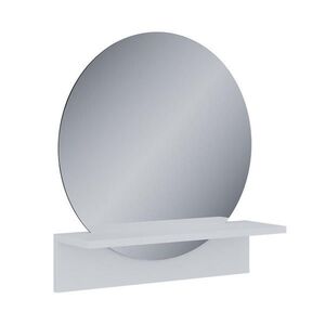 Vicco KOUPELNOVÉ ZRCADLO Elyra Bílá 50 x 54.5 cm s policí obraz