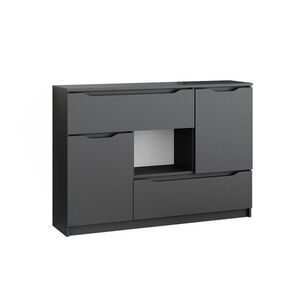 Vicco KREDENC Ruben Antracit 120 x 84 cm obraz