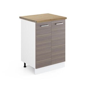 Vicco SPODNÍ SKŘÍŇKA KUCHYŇSKÉ LINKY R-Line Ušlechtilá šedá 60 cm , PD Dub obraz