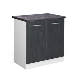 Vicco SKŘÍŇKA POD DŘEZ R-Line Černý beton 80 cm PD Antracit obraz