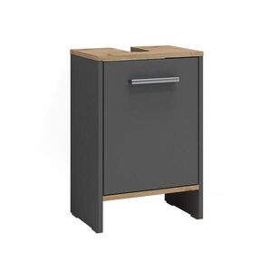 Vicco ZÁKLADNÍ SKŘÍŇKA POD UMYVADLO Karli Antracit/zlatý dub 38.2 x 57 cm s dveřmi obraz