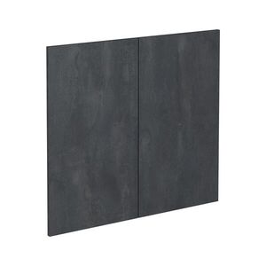 Vicco KUCHYŇSKÁ DVÍŘKA R-Line Černý beton 79.2 x 71.3 cm nábytková čela pro skříňku pod dřez obraz