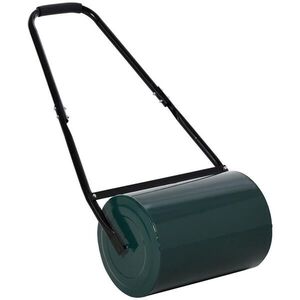 Outsunny VÁLEC NA TRÁVNÍK, zahradní válec, zahradní válec s U-rukojetí, pracovní šířka 30 cm, kov, zelený obraz