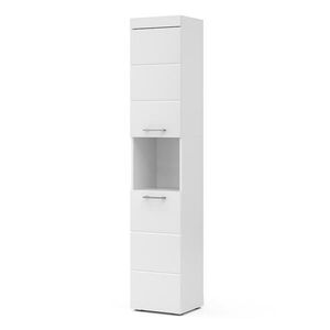 Vicco KOUPELNOVÁ SKŘÍŇKA Luna Bílá 37 x 190 cm obraz