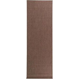 benuta VNITŘNÍ a venkovní běhoun Metro Hnědá 80x240 cm obraz