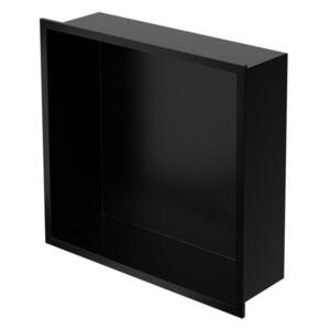 LuxeBath SPRCHOVÝ KOUT černý 30/30 cm s rámem obraz