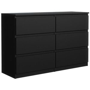 RAUMHIRSCH FURNITURE KOMODA Černá 100/79/39 obraz