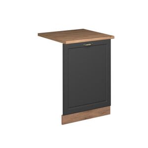 Vicco ČELNÍ PANEL MYČKY Fame-Line Antracitově zlatý 60 cm , PD Dub obraz