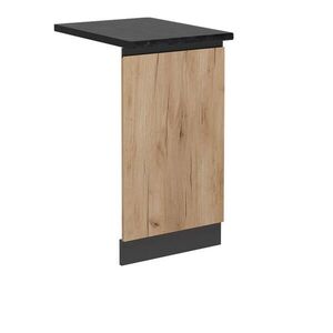 Vicco ČELNÍ PANEL MYČKY R-Line Zlatý mocný dub 45 cm , PD Antracit obraz