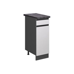 Vicco SPODNÍ SKŘÍŇKA KUCHYŇSKÉ LINKY R-Line Bílá 30 cm , PD Antracit obraz