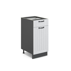 Vicco SPODNÍ SKŘÍŇKA KUCHYŇSKÉ LINKY Fame-Line Bílý venkovský dům 40 cm bez pracovní desky obraz