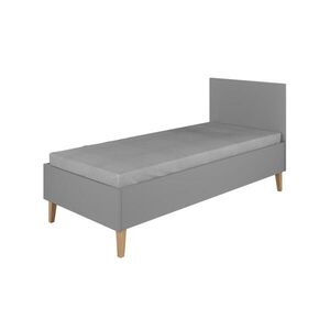 RAUMHIRSCH FURNITURE DĚTSKÁ POSTEL Kubi bez zásuvky a matrace, šedá, 180/80 obraz