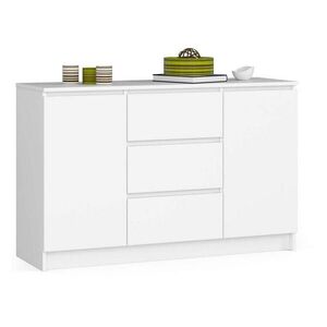 RAUMHIRSCH FURNITURE KOMODA bílá 77/120/40 obraz